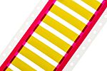 RS PRO Heat Shrink Cable Marker, Yellow, 2.3 → 5.5mm Cable