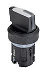 Siemens SIRIUS ACT 3SU10 Series 3 Position Selector Switch Head, 22mm Cutout, Black/White Handle