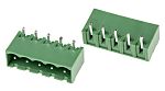 RS PRO, 5.0mm Pitch, 5 Way, Right Angle, Pluggable Terminal Block, Header, Through Hole, Solder Termination