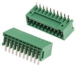 RS PRO, 2.5mm Pitch, 10 Way, Right Angle, Pluggable Terminal Block, Header, Through Hole, Solder Termination