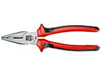 RS PRO Combination Pliers, 200 mm Overall, Straight Tip