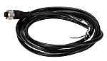 RS PRO Straight Female 5 way M12 to Unterminated Sensor Actuator Cable, 2m