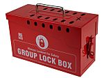 RS PRO 12 Padlock Lockout Station, 260 x 110 x 155 mm