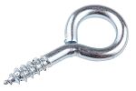 RS PRO Steel, Screw Eye Hook, 45mm, 10mm