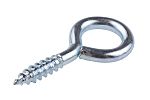 RS PRO Steel, Screw Eye Hook, 55mm, 12mm