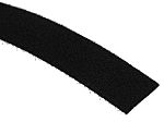 RS PRO Cırt Bant (Yapışkanlı) Siyah, 20mm x 10m