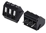 RS PRO PCB Terminal Block, 3-Contact, 5mm Pitch, Through Hole Mount, 1-Row, Screw Termination