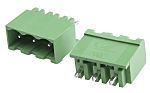 RS PRO PCB Klemens, PCBye / Karta Monte, 3 Kontaklı, 5,08mm Aralıklı, Dikey
