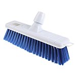 RS PRO Broom, Blue With PET Bristles for Indoor