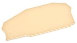 RS PRO End Cover for Use with 2.5 mm Terminal ZAP 2.5/3A