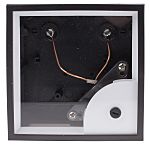 RS PRO Analogue Panel Ammeter 5A AC, 92mm x 92mm, ±1.5 % Moving Iron