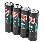 RS Pro, 1,2V NiMH, Şarj Edilebilir AA Piller, 2450mAh