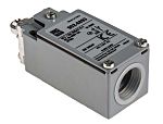 RS PRO Roller Plunger Limit Switch, NO/NC, IP66, DPST, Zinc Alloy Housing, 400V ac Max, 10A Max