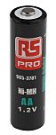 RS PRO AA NiMH Rechargeable AA Batteries, 2Ah, 1.2V - Pack of 8