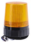 RS PRO Amber Flashing Beacon, 110 → 230 V ac, Screw Mount, LED Bulb, IP67