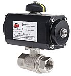 RS PRO Ball Valve type Pneumatic Actuated Valve 3/4in, 10 bar
