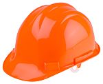 RS PRO Orange Safety Helmet, Adjustable
