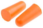 RS PRO Orange Disposable Uncorded Ear Plugs, 37dB Rated, 500 Pairs