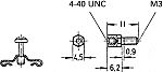 HARTING, D-Sub Series Jack Screw For Use With D-Sub Connector