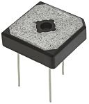 ON Semiconductor Bridge Rectifier, 25A, 800V, 4-Pin