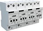 Průmyslová ochrana proti přepětí 3fázová 140kA 2.5kV Montáž na lištu DIN