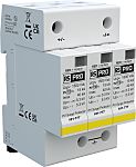 Průmyslová ochrana proti přepětí 40kA 5.3kV Montáž na lištu DIN