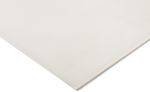 RS PRO White Plastic Sheet, 500mm x 500mm x 20mm