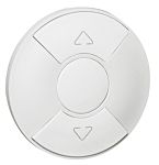 Legrand White Roller Shutter Switch, Celiane Series