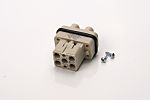40A 4 contact +PE and 2 signal Male Crim
