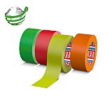 Tesa 4671 Green Acrylic Coating Rubber Gaffa Duct Tape, 25mm x 25m, 0.28mm Thick