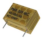 KEMET RC Capacitor 100nF 47Ω Tolerance ±20% 250 V ac, 630 V dc 1-way Through Hole PMR209 Series