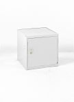 RS PRO 1 Door No Steel Light Grey Locker, 380 mm x 380 mm x 380mm