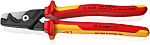 Knipex KNIPEX StepCut® XL VDE/1000V Insulated Cable Shear With Step Cut