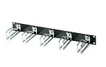Phoenix Contact Black Steel Marshalling Panel, 482.6 x 44.45 x 31.6mm