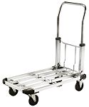 RS PRO Foldable Flatbed Platform Trolley, 825 x 430 x 710mm, 100kg Load