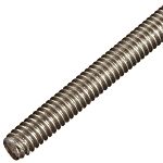 RS PRO Plain Stainless Steel Threaded Bar, M8, 1m