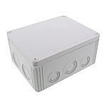 WISKA COMBI 1610 Series White Polycarbonate Junction Box, IP66, IP67, 200 x 160 x 94mm