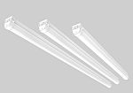 RS PRO 32 → 62 W Integrated Led Batten Light, 220 → 240 VAC LED Batten , 1.73 m Long, IP20