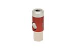 Enchufe rápido de Aluminio, Latón, Acero RS PRO, BSPT 1/4 Hembra, , Británico, ISO 4414