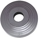 Guitel Hervieu Grey Rubber Non-Marking Trolley Wheel, 0.1kg
