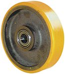 Guitel Hervieu Grey, Yellow Polyurethane Abrasion Resistant, Corrosion Resistant, Low Starting Resistance Trolley