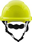 RS PRO Yellow Hard Hats with Chin Strap, Adjustable