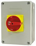 RS PRO 4P Pole Panel Mount Isolator Switch - 25A Maximum Current, 11kW Power Rating, IP65
