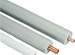 Aislamiento para tuberías de Ø 28mm RS PRO de Polietileno Gris, grosor 9mm, long. 2m