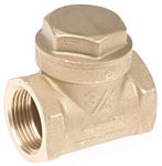 RS PRO Brass Single Check Valve, BSP 3/4in, 16 bar