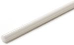 RS PRO White Acetal Rod, 1m x 56mm Diameter