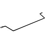 StarTech.com Steel Cable Lacing Bar for Use with Racks, 2 Rings, 48.3 x 10.2 x 1.1cm