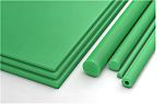 RS PRO Milled Green Plastic Sheet, 500mm x 300mm x 12mm