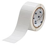 Brady B-423 on White Label Printer Labels, 50.80 mm Width, 25.4mm Label Length