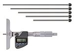 Mitutoyo 329-350-30 150mm Imperial & Metric Depth Gauge, Stainless Steel, 500g